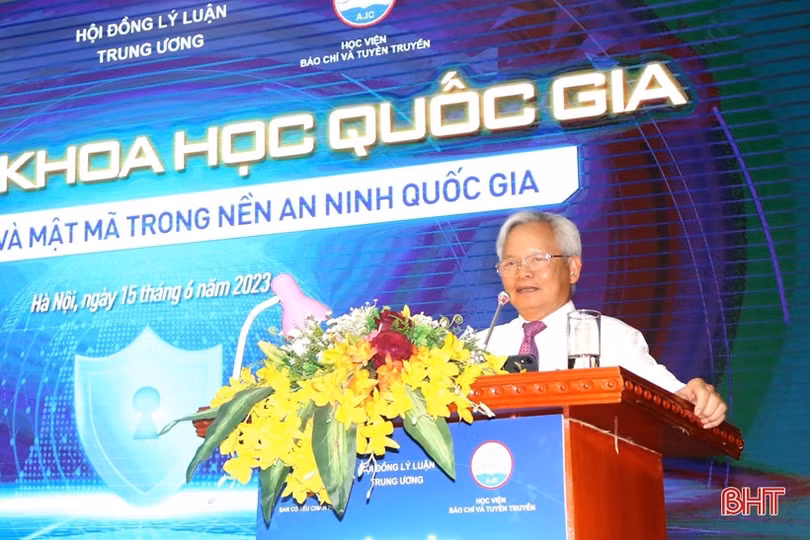 Hội thảo khoa học “An ninh mạng và Mật mã trong nền an ninh quốc gia”
