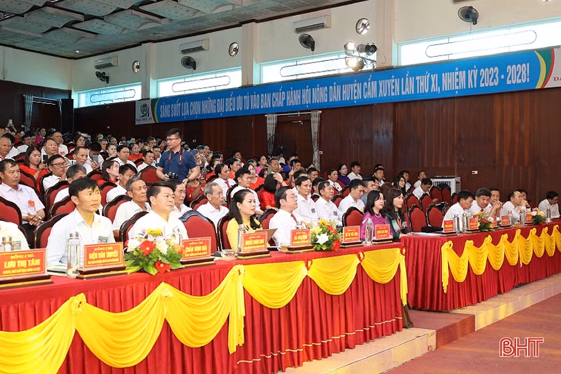 Ông Nguyễn Sỹ Huyền tái cử Chủ tịch Hội Nông dân huyện Cẩm Xuyên ảnh 1 Ông Nguyễn Sỹ Huyền tái cử Chủ tịch Hội Nông dân huyện Cẩm Xuyên