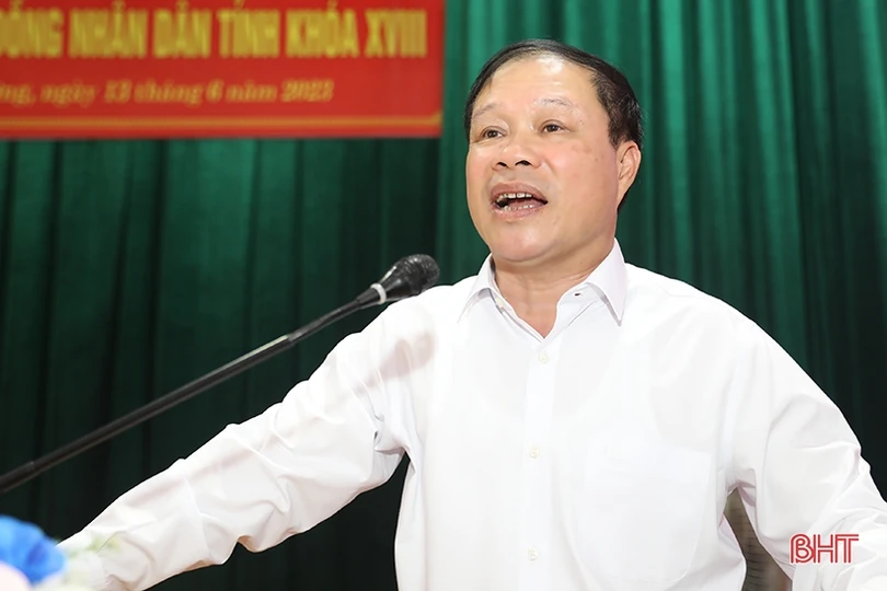 Cử tri Hương Sơn, TX Kỳ Anh kiến nghị giải quyết các vấn đề tồn đọng tại địa phương