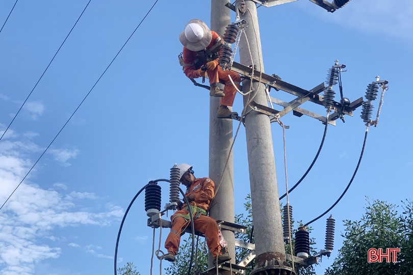 Hôm nay, cắt điện tại nhiều xã thuộc 10 địa phương ở Hà Tĩnh