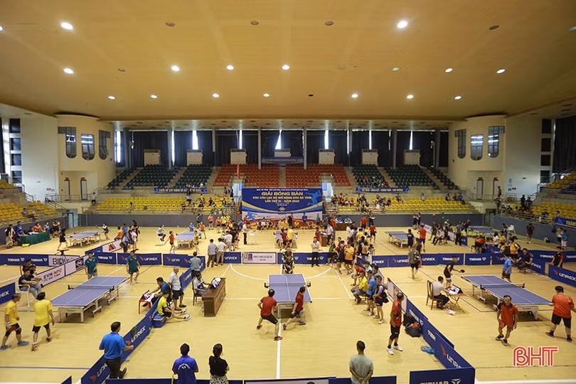 Vận động viên háo hức chờ ngày tranh tài Giải Bóng bàn các CLB mở rộng Báo Hà Tĩnh