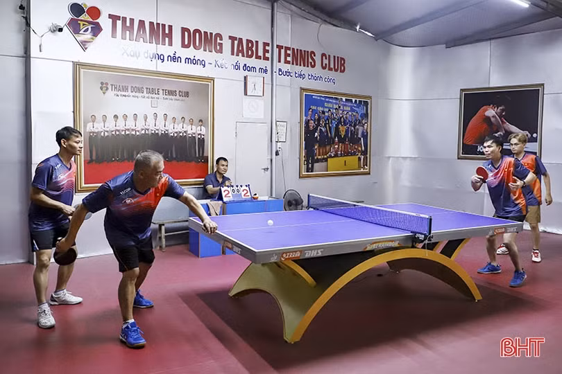 Vận động viên háo hức chờ ngày tranh tài Giải Bóng bàn các CLB mở rộng Báo Hà Tĩnh