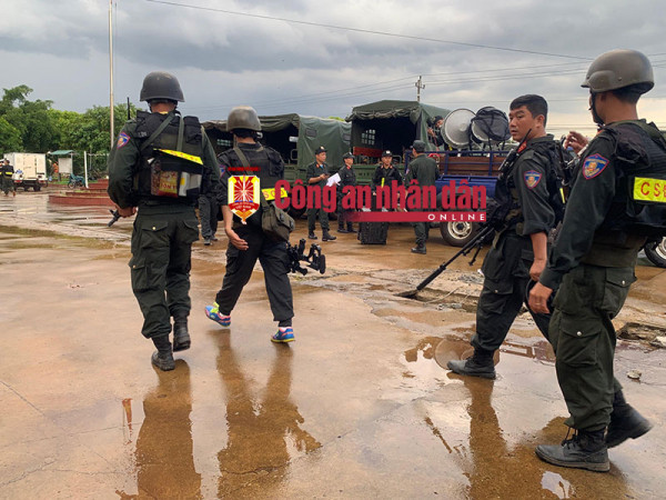 Đã bắt 39 đối tượng vụ gây mất ANTT tại Đắk Lắk