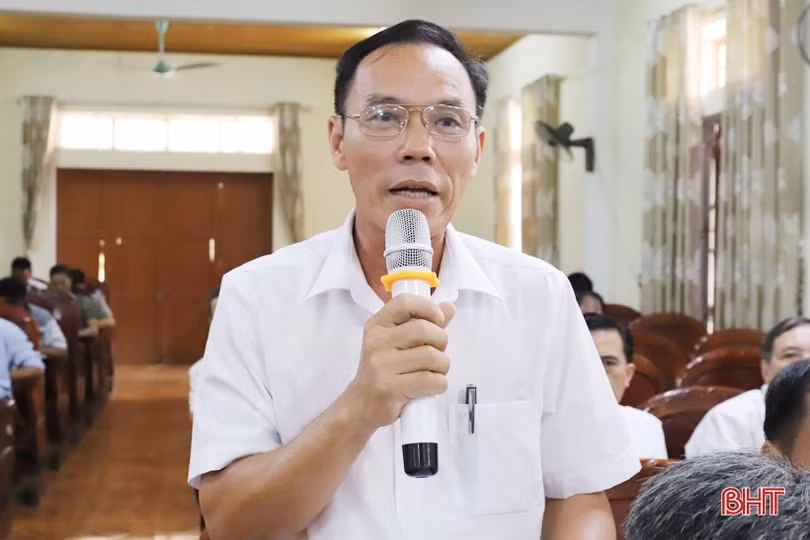 Cử tri Hương Sơn, TX Kỳ Anh kiến nghị giải quyết các vấn đề tồn đọng tại địa phương