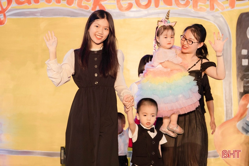 Học sinh Trường Mầm non Trung Kiên chào hè với “Summer Concert”