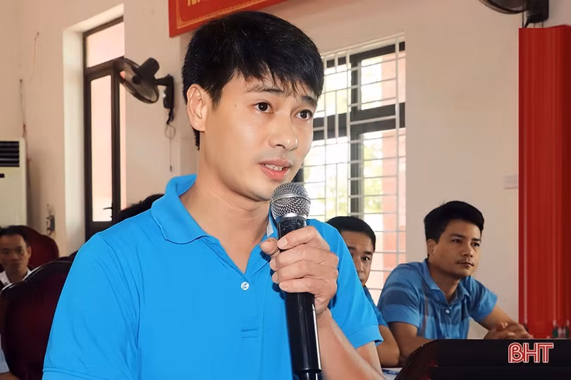 Lãnh đạo huyện Vũ Quang đối thoại với cán bộ công đoàn cơ sở