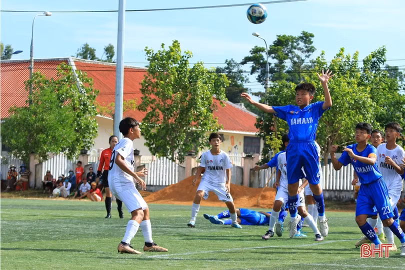 U13 Hồng Lĩnh Hà Tĩnh vào vòng chung kết U13 quốc gia 