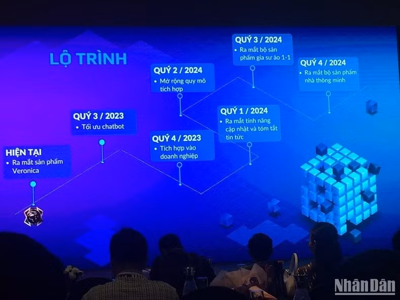 Vibotics ra mắt ứng dụng chatbot AI Veronica