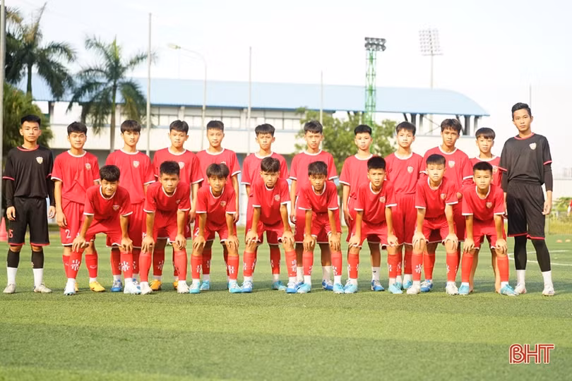 U13 Hồng Lĩnh Hà Tĩnh vào vòng chung kết U13 quốc gia 