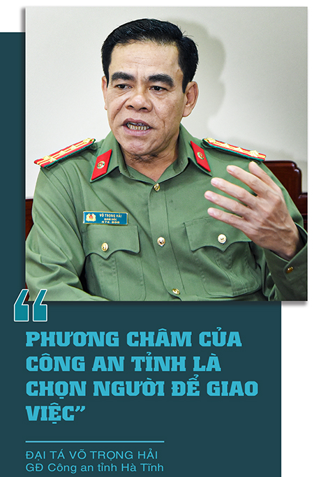 Công an Hà Tĩnh giữ bình yên cho muôn nhà