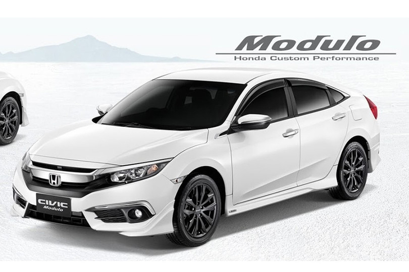 honda civic rs turbo modulo chinh thuc trinh lang