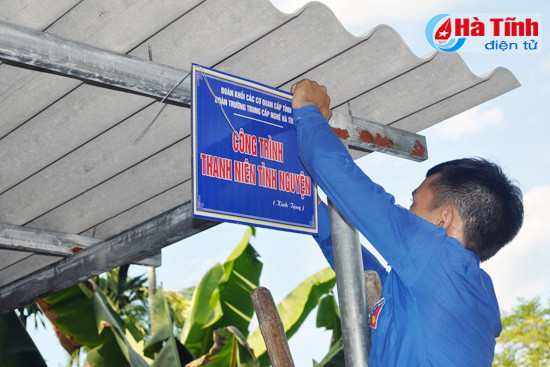 ban giao cong trinh thanh nien cho doi tuong chinh sach