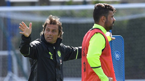 hlv conte mau lua trong buoi tap dau tien cung chelsea