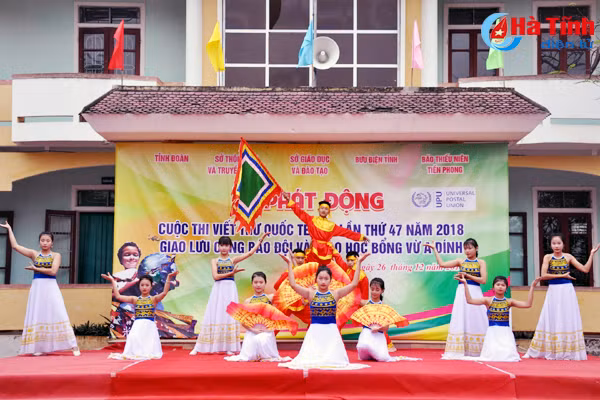 ha tinh phat dong cuoc thi viet thu quoc te upu lan thu 47
