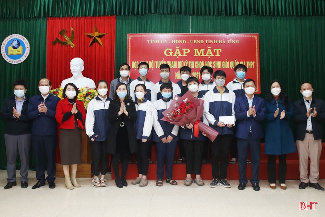 99 học sinh Hà Tĩnh tham dự Kỳ thi chọn HSG quốc gia năm học 2021 - 2022