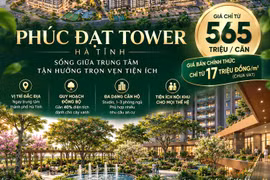 Phúc Đạt Tower Hà Tĩnh công bố giá bán căn hộ từ 17 triệu đồng/m²