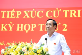 Đoàn ĐBQH Hà Tĩnh tiếp xúc cử tri các địa phương trước Kỳ họp thứ 2, Quốc hội khóa XVI