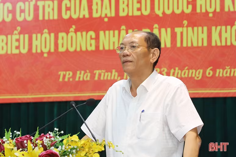 Cử tri TP Hà Tĩnh, Cẩm Xuyên mong sớm có giải pháp bình ổn giá, hỗ trợ phát triển sản xuất