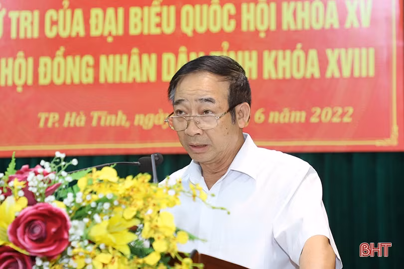 Cử tri TP Hà Tĩnh, Cẩm Xuyên mong sớm có giải pháp bình ổn giá, hỗ trợ phát triển sản xuất