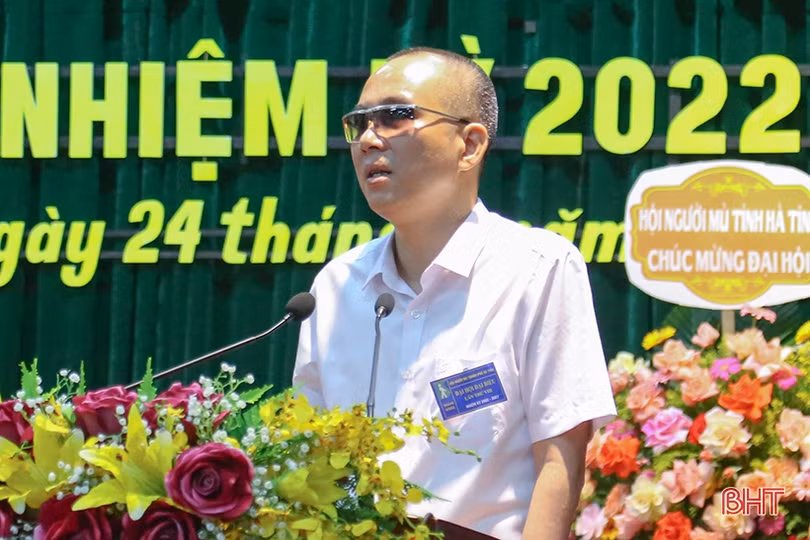 Hội viên người mù TP Hà Tĩnh không ngừng vươn lên, hòa nhập cộng đồng