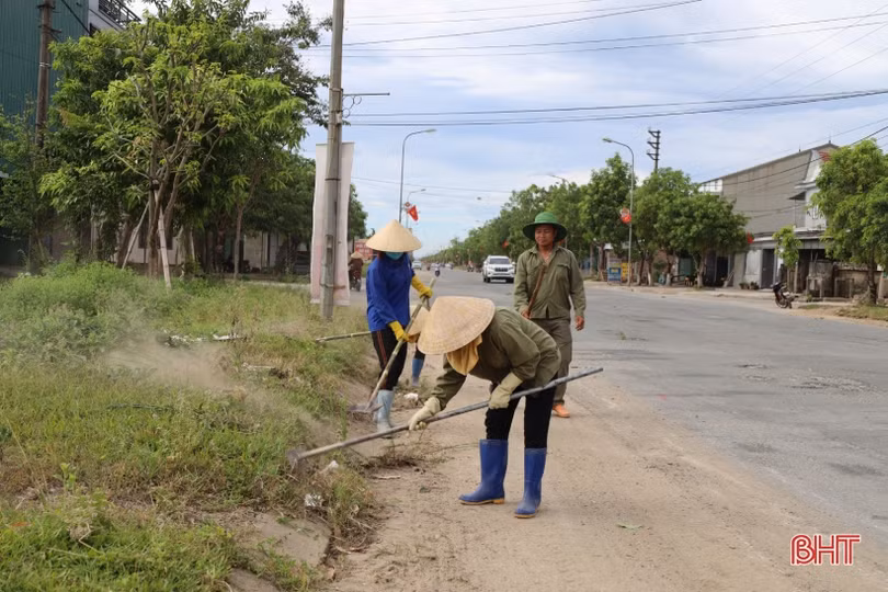 Hối hả thi công đường huyết mạch nối TP Hà Tĩnh với huyện Lộc Hà