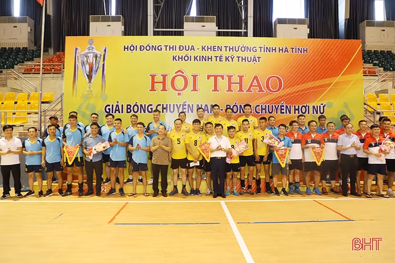Các sở Công thương, TN&MT nhất Hội thao khối Kinh tế - Kỹ thuật