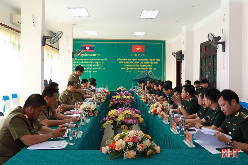 Hà Tĩnh, Bôlykhămxay, Khăm Muộn ký kết bảo vệ chủ quyền an ninh biên giới