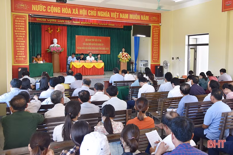 Cử tri Lộc Hà đề nghị có chính sách hỗ trợ phát triển sản xuất linh hoạt, hiệu quả