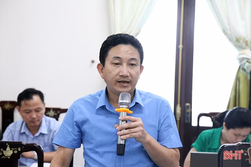 Hoàn thiện dự thảo báo cáo kế hoạch hành động ứng phó với biến đổi khí hậu ở Hà Tĩnh