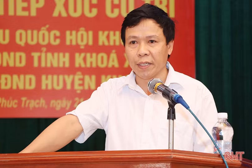 Đoàn Đại biểu Quốc hội và HĐND tỉnh tiếp xúc cử tri tại các địa phương