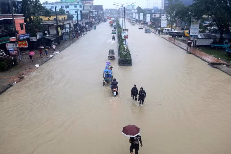 Mưa lũ nghiêm trọng ở Bangladesh, Ấn Độ khiến ít nhất 75 người thiệt mạng