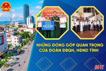 [Motion Graphics] Những đóng góp quan trọng của Đoàn ĐBQH, HĐND tỉnh