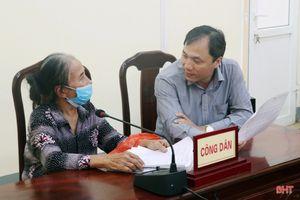 Lãnh đạo tỉnh Hà Tĩnh tiếp công dân định kỳ tháng 5 vào ngày 15 tới