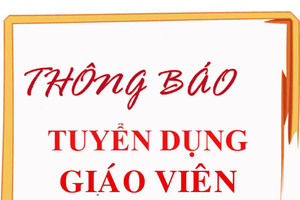 Tuyển dụng 43 giáo viên tiểu học ở Cẩm Xuyên