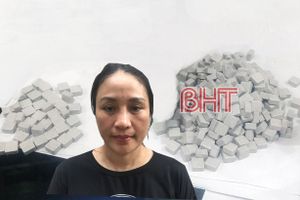 Công an TP Hà Tĩnh bắt "bà trùm" thuốc lắc Huyền Cày