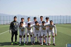 Khóa 3 HAGL JMG "chiến" U19 Việt Nam, U19 Thái Lan trong tháng 4