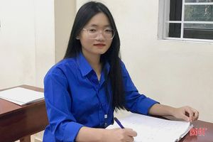 Nữ sinh Hà Tĩnh đạt giải tư toàn quốc cuộc thi học và làm theo Bác