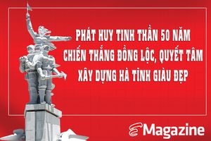 Phát huy tinh thần 50 năm Chiến thắng Đồng Lộc, quyết tâm xây dựng Hà Tĩnh giàu đẹp