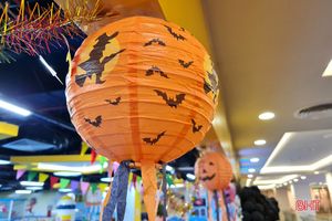 Sắc màu không khí đón Halloween ở TP Hà Tĩnh