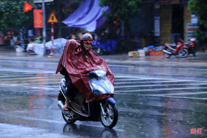 Hà Tĩnh bắt đầu mưa, rét từ đêm nay