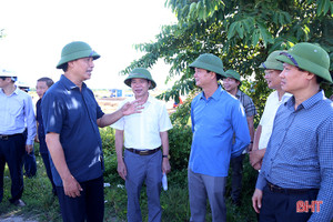 Thứ trưởng Bộ GTVT Lê Đình Thọ: Hà Tĩnh rất nỗ lực trong GPMB, đảm bảo nguồn vật liệu thi công cao tốc Bắc - Nam