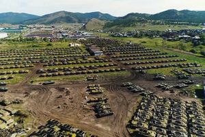 "Choáng" trước số lượng xe tăng trong tình trạng bảo quản sẵn sàng chiến đấu của Nga