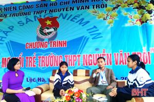 “Thắp sáng ước mơ tuổi trẻ” Trường THPT Nguyễn Văn Trỗi