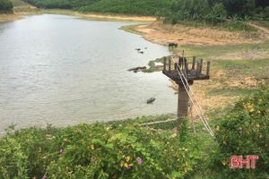 Nguy cơ mất an toàn từ nhiều hồ đập xuống cấp ở huyện miền núi Hà Tĩnh