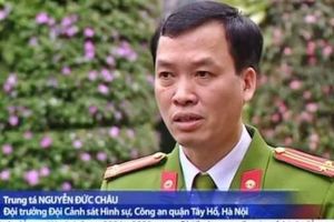 Đình chỉ công tác Đội trưởng Đội Cảnh sát hình sự Công an quận Tây Hồ