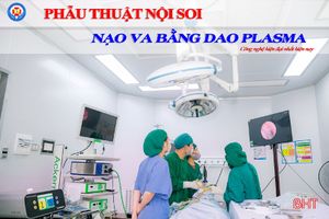 Cắt amidan theo phương pháp mới tại Trung tâm Y tế Hương Sơn
