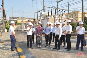 Điện lực Hà Tĩnh đảm bảo cấp điện phục vụ phát triển kinh tế - xã hội địa phương