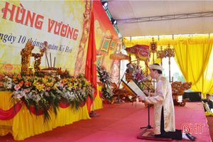 Lễ giỗ tổ Hùng Vương tại Hà Tĩnh sẽ diễn ra từ ngày 18 - 21/4