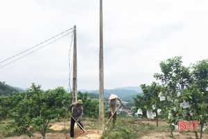 Sau phản ánh của Báo Hà Tĩnh, xóm núi Vũ Quang được lắp cột tiếp sóng điện thoại, phát thanh