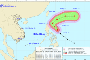 Tin mới nhất về cơn bão Surigae